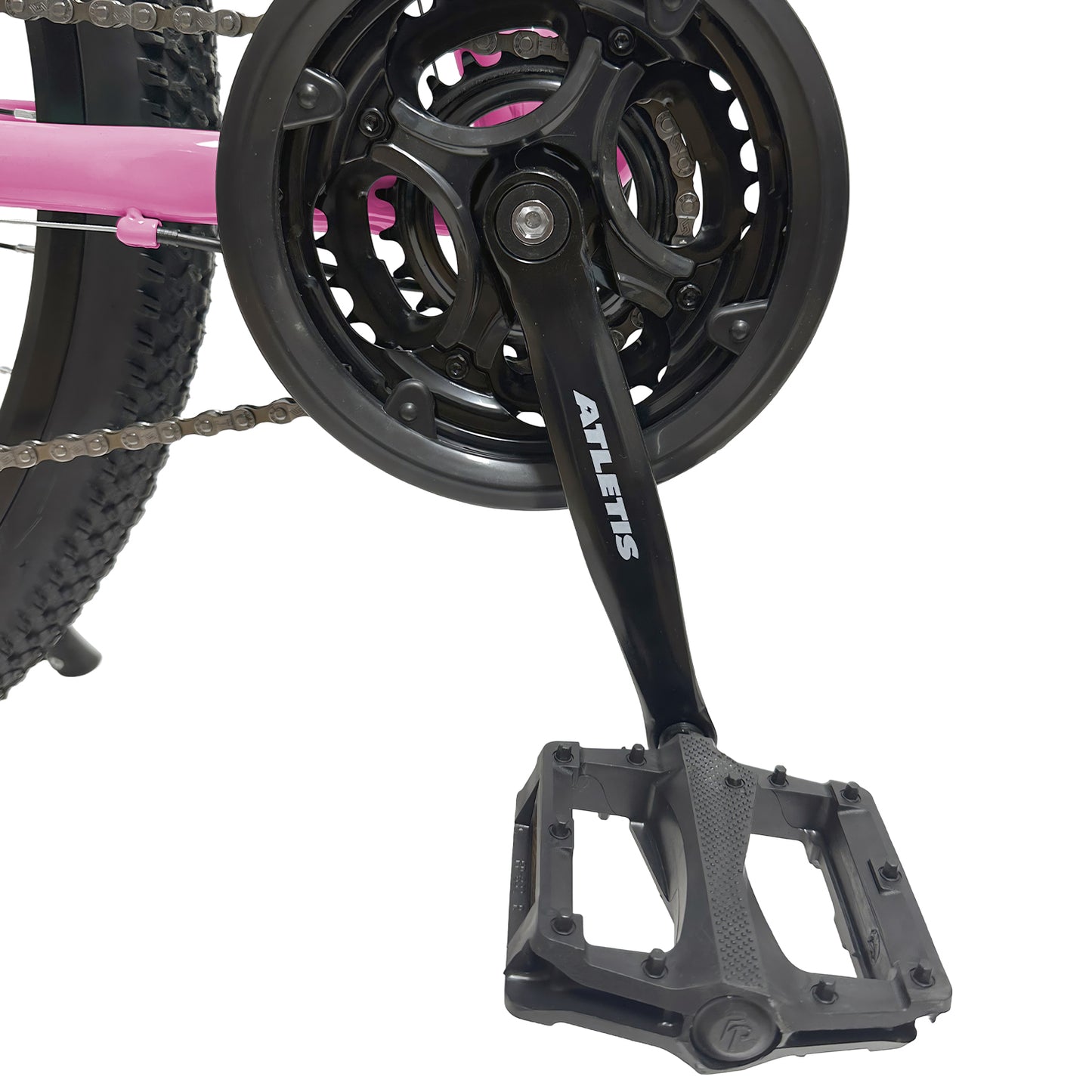 Bicicleta Mountain Bike W Force 26" Mujer Atletis Rosa