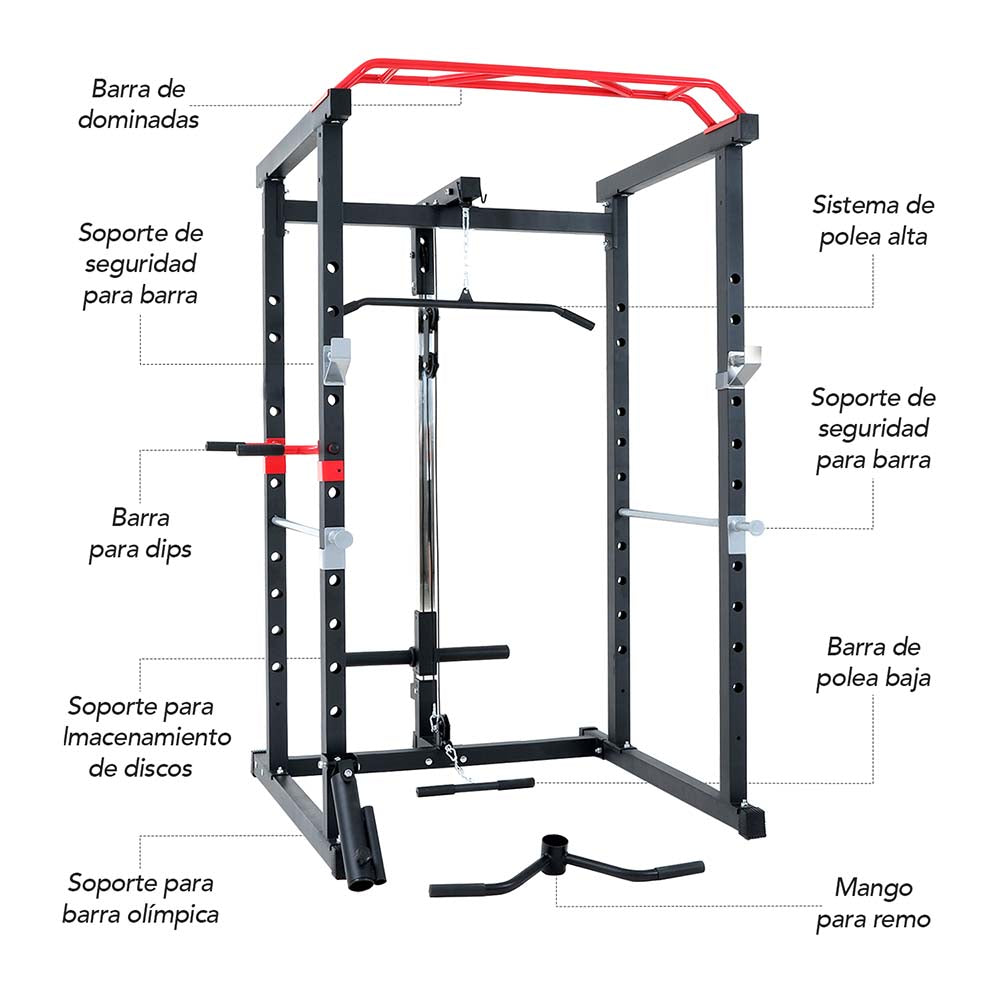 Jaula Power Rack Atletis Force Line 300