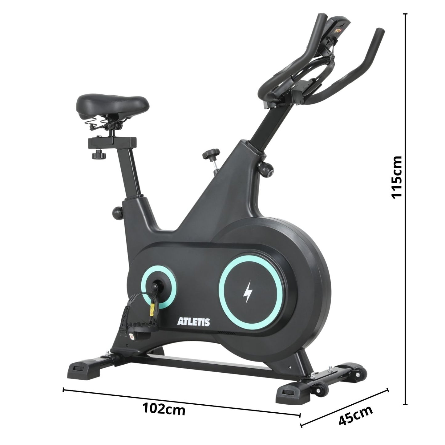 Bicicleta Spinning M300 6 kg Verde