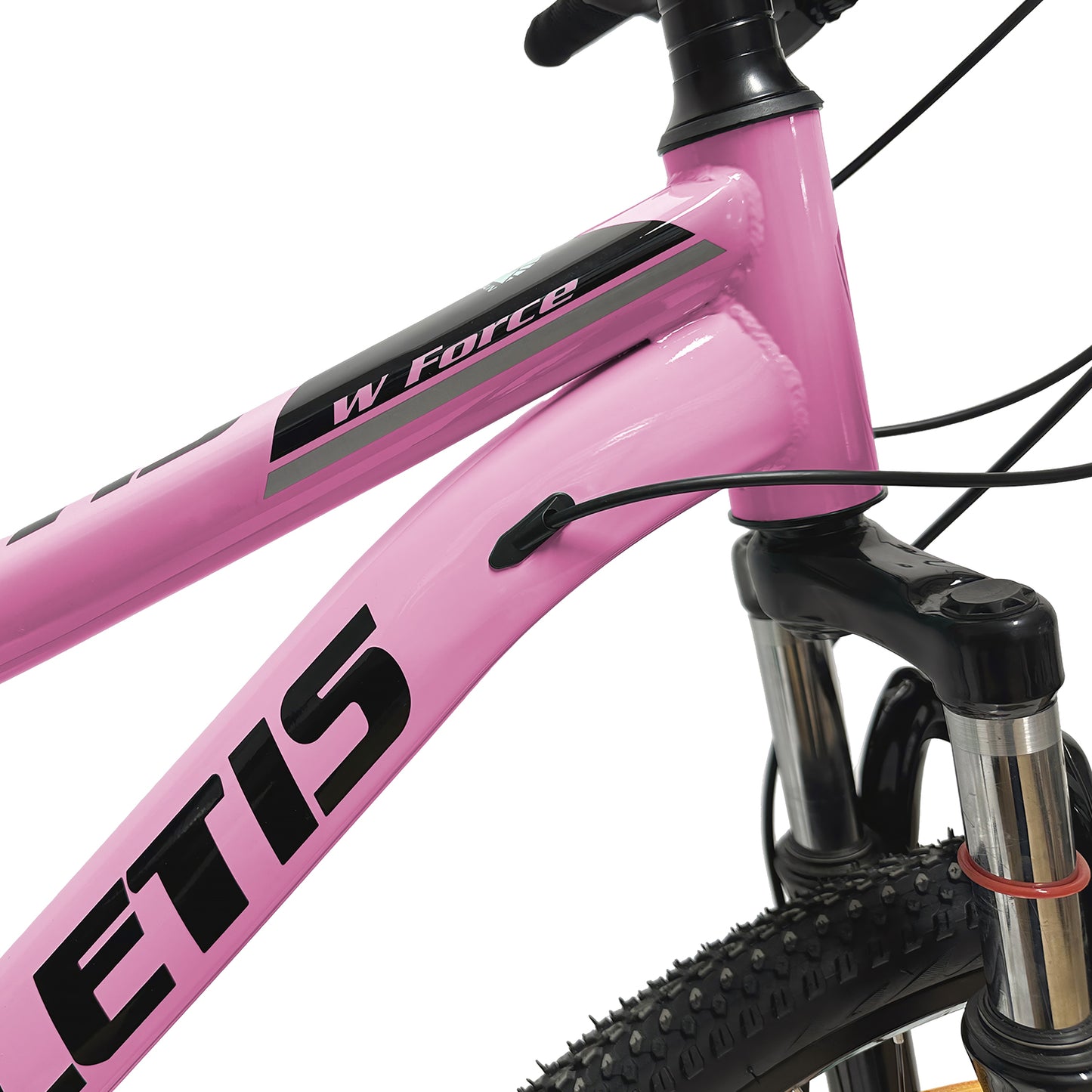 Bicicleta Mountain Bike W Force 26" Mujer Atletis Rosa