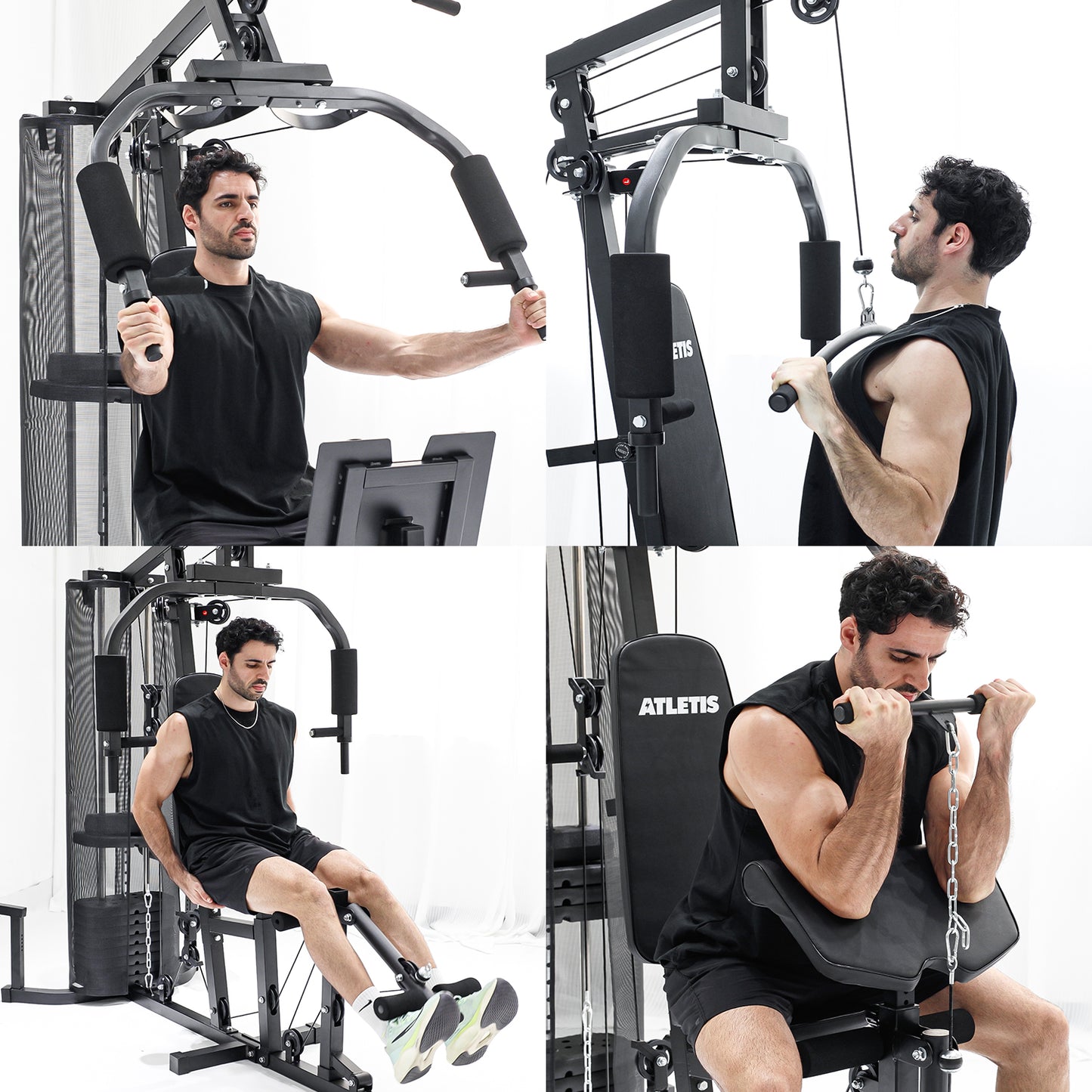 Home Gym Multifuncional 55Kg Xtreme Force 300 Pro