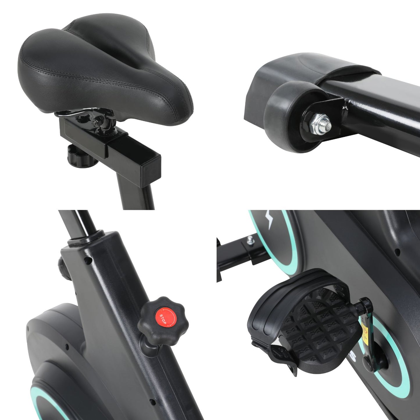 Bicicleta Spinning M300 6 kg Verde